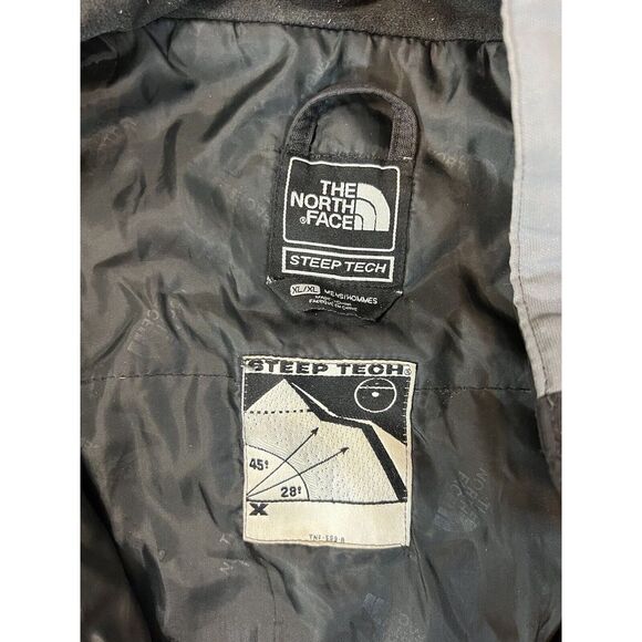 The North Face Steep Tech Technical Active Black Heavyweight‎ Jacket Mens Sz XL - Picture 4 of 8
